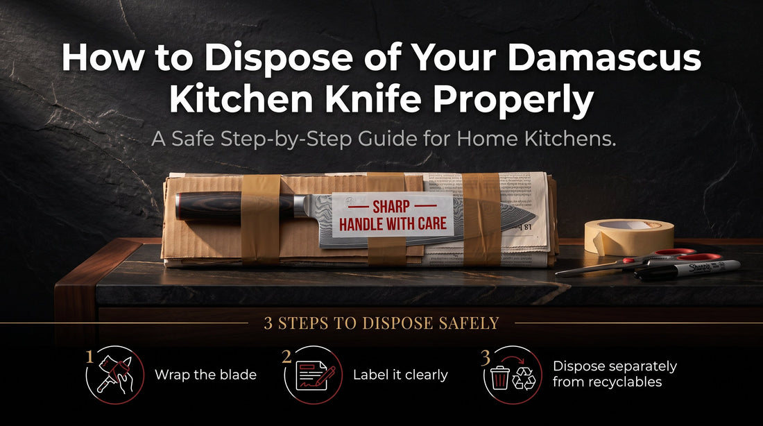 How to Dispose of Kitchen Knives Safely